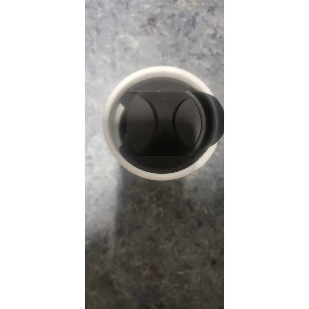 Starbucks‎ White Green Logo Ceramic Travel Tumbler with Side Lid 10oz